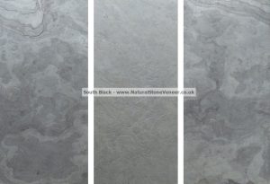 ''SOUTH BLACK'' BendyStone Veneer 1220mm x 610mm Sheet